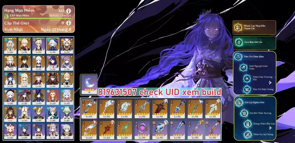Ảnh acc Genshin