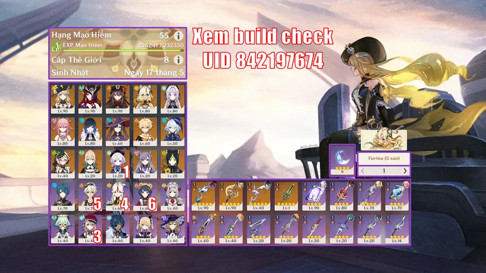 Ảnh acc Genshin