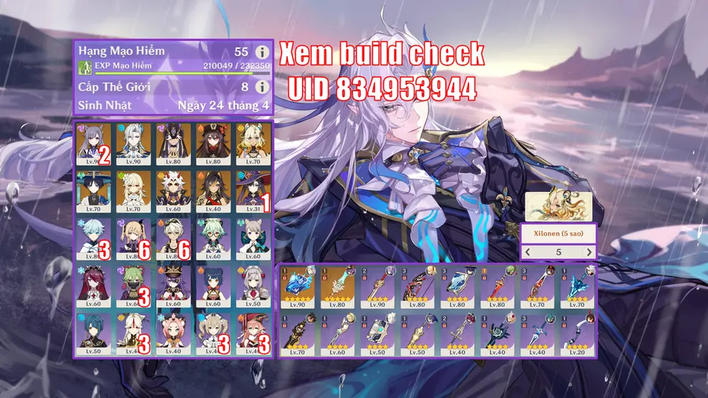 Ảnh acc Genshin