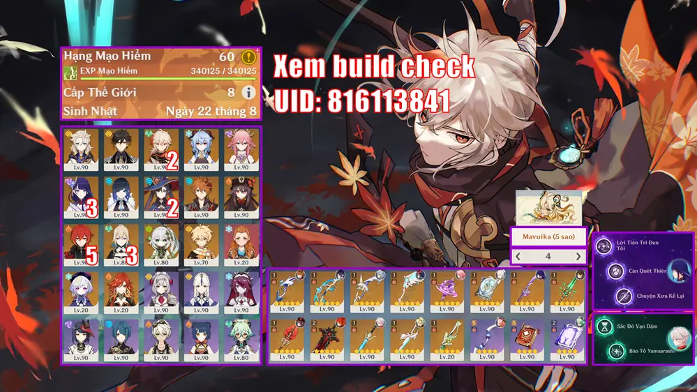 Ảnh acc Genshin