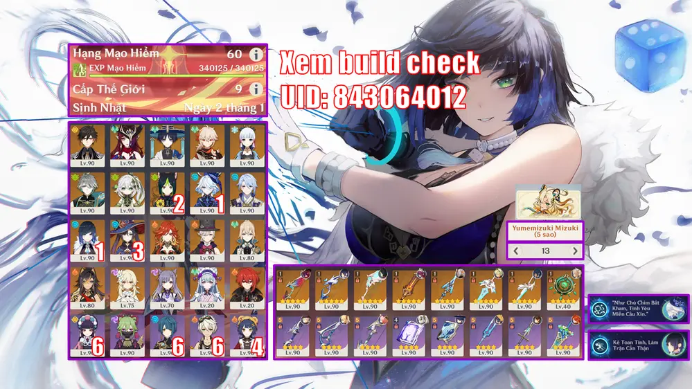 Ảnh acc Genshin