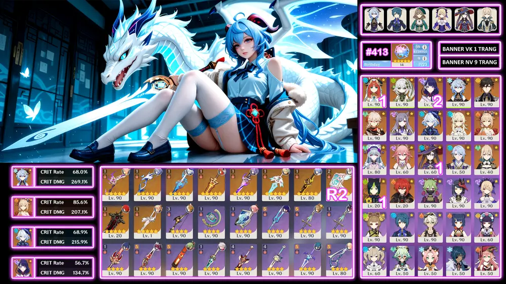 Ảnh acc Genshin