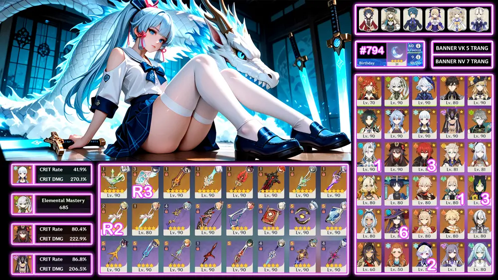 Ảnh acc Genshin