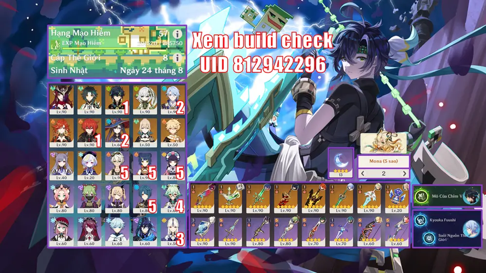 Ảnh acc Genshin