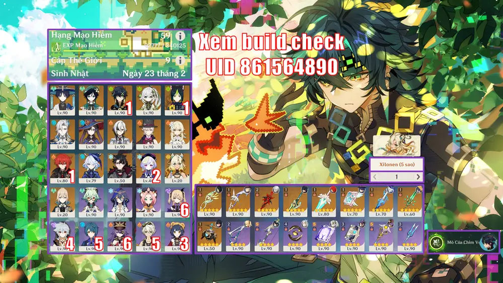 Ảnh acc Genshin