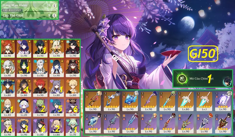 Ảnh acc Genshin