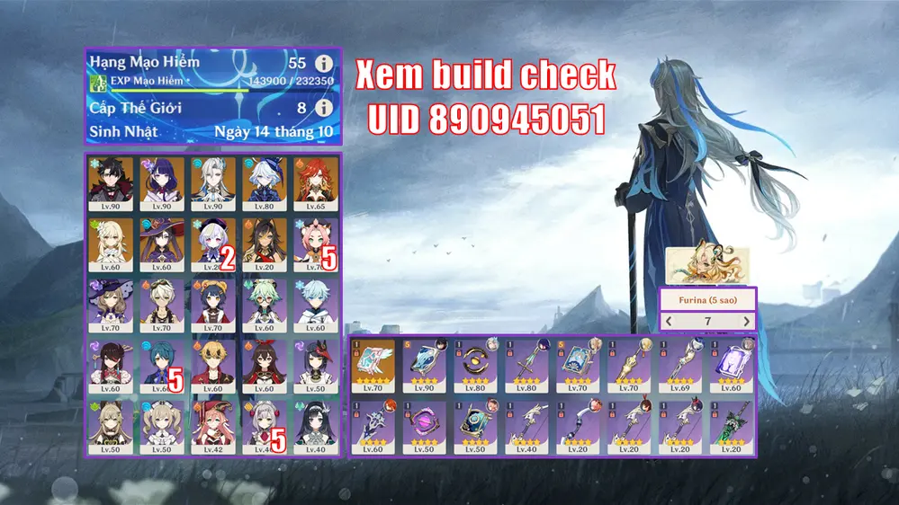 Ảnh acc Genshin