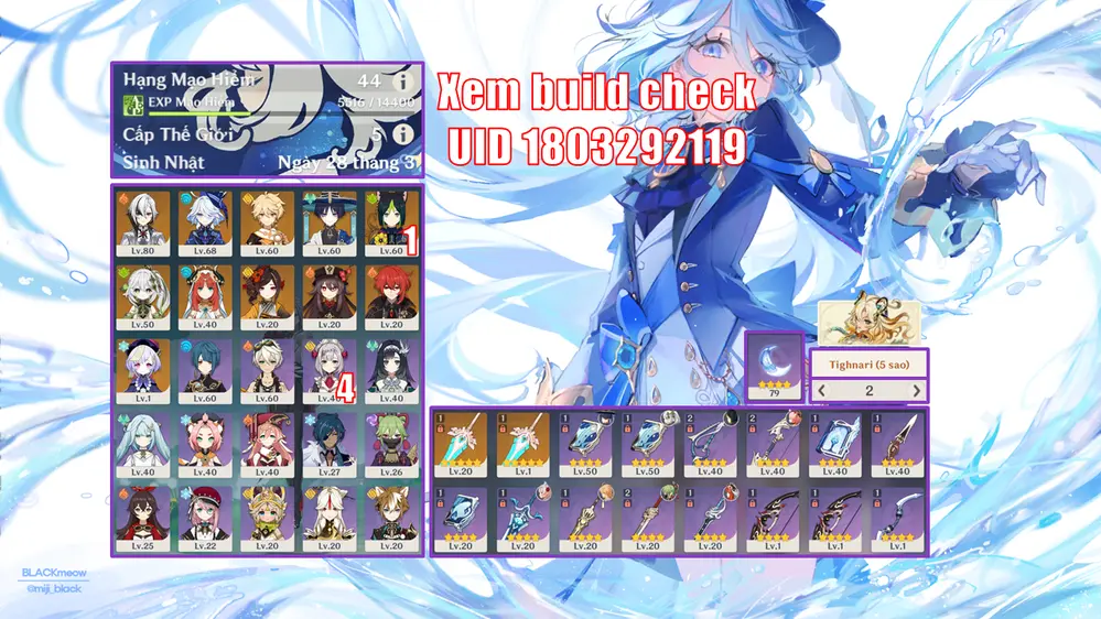 Ảnh acc Genshin