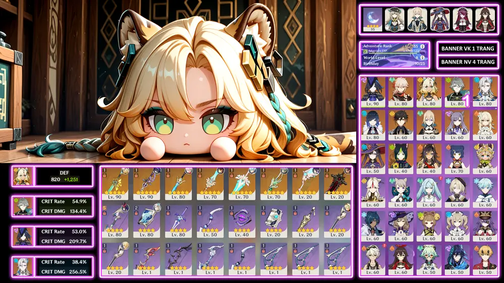Ảnh acc Genshin