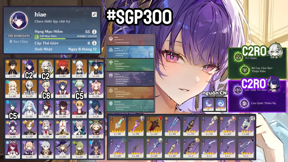 Ảnh acc Genshin