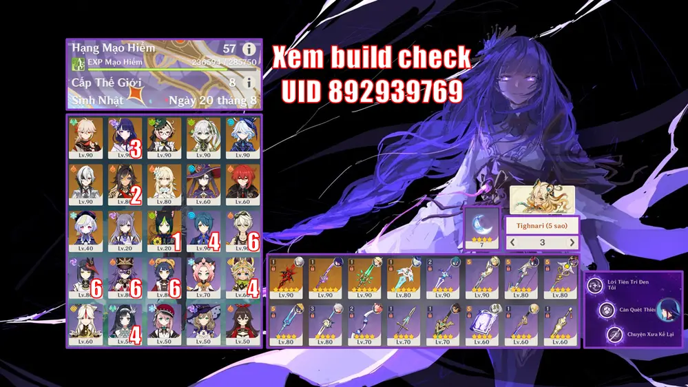 Ảnh acc Genshin