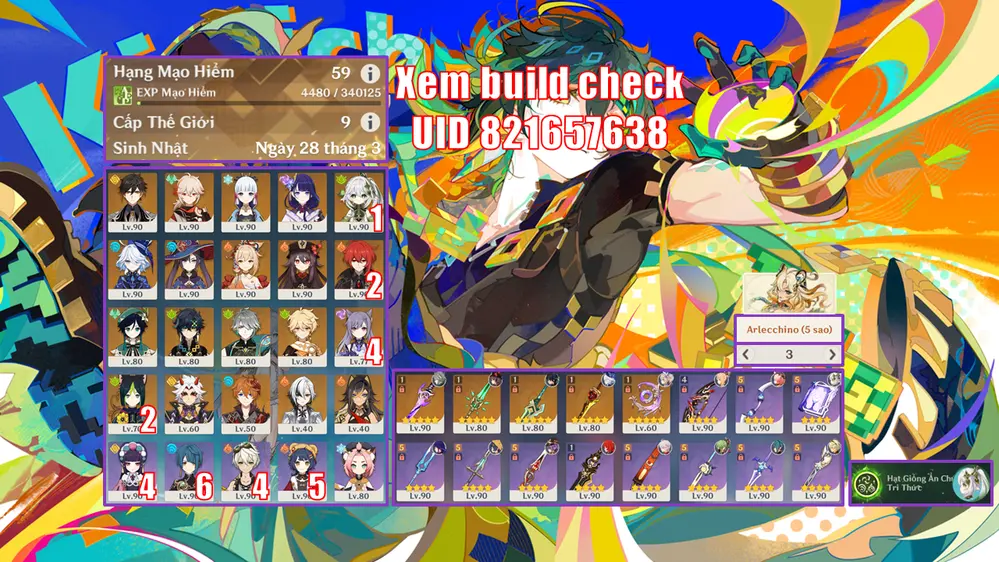 Ảnh acc Genshin