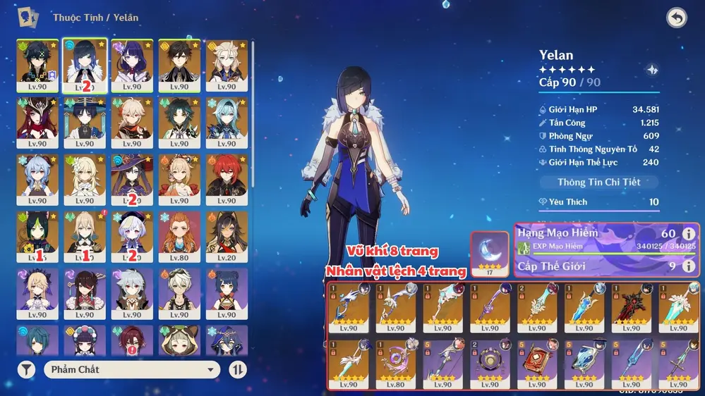 Ảnh acc Genshin