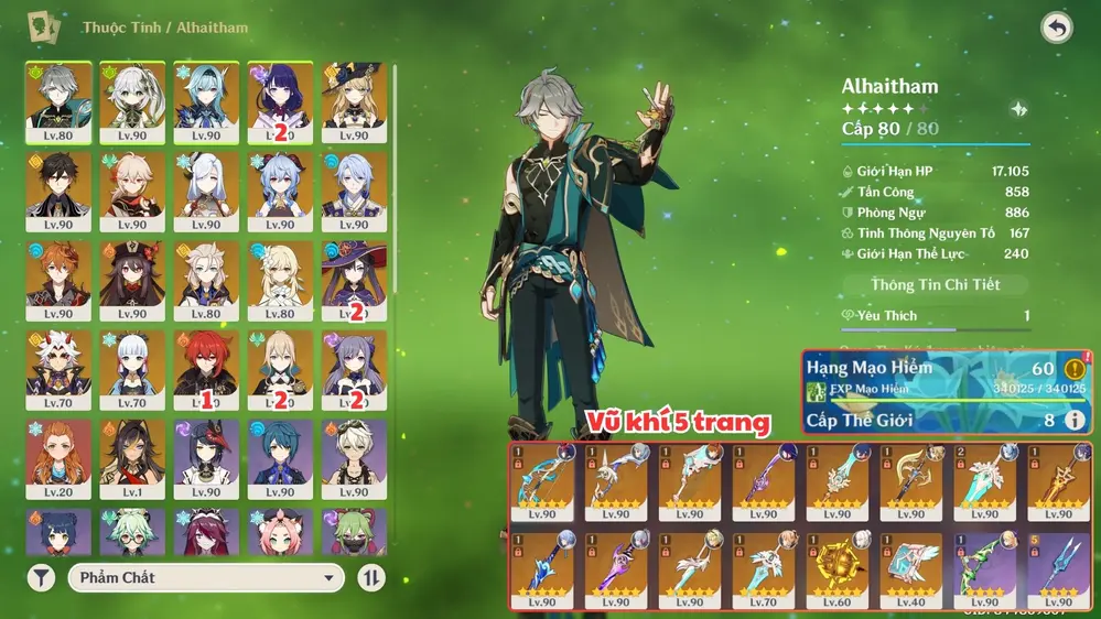 Ảnh acc Genshin
