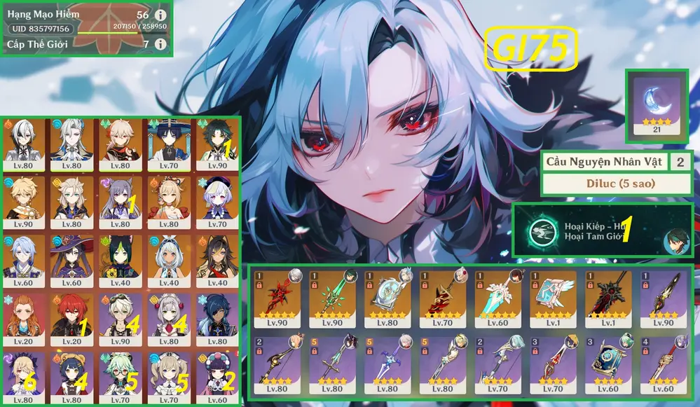 Ảnh acc Genshin