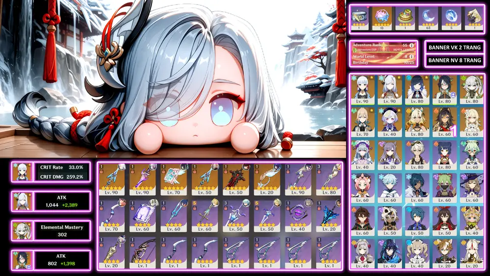 Ảnh acc Genshin